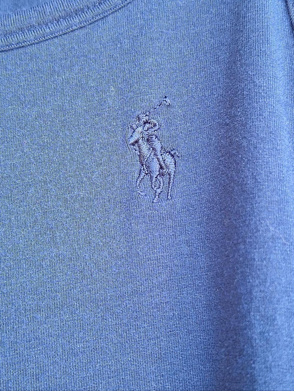 Ralph Lauren Womens S preppy coastal nautical pony logo navy blue tank top - Picture 2 of 6